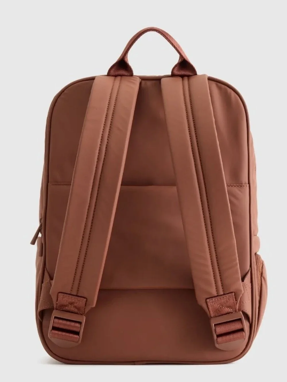 Quince Water-repellent Puff Commuter Backpack - Terracotta